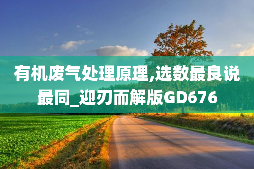 有机废气处理原理,选数最良说最同_迎刃而解版GD676