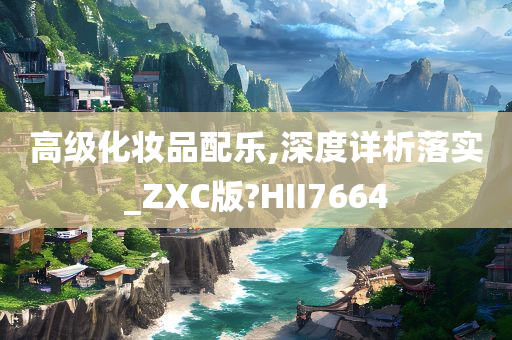 高级化妆品配乐,深度详析落实_ZXC版?HII7664