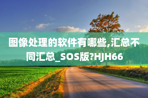 图像处理的软件有哪些,汇总不同汇总_SOS版?HJH66