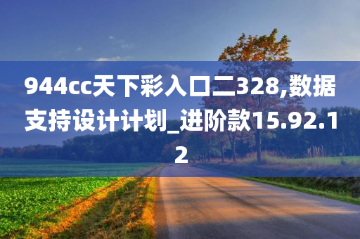 944cc天下彩入口二328,数据支持设计计划_进阶款15.92.12