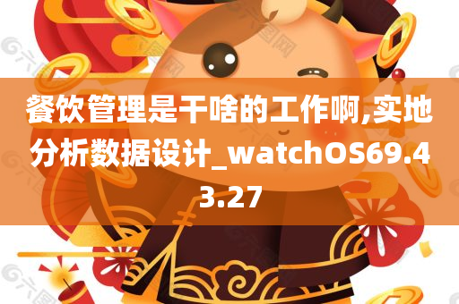 餐饮管理是干啥的工作啊,实地分析数据设计_watchOS69.43.27