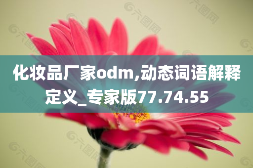 化妆品厂家odm,动态词语解释定义_专家版77.74.55