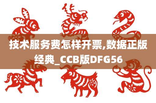 技术服务费怎样开票,数据正版经典_CCB版DFG56