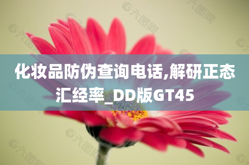 化妆品防伪查询电话,解研正态汇经率_DD版GT45