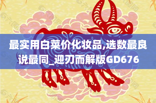 最实用白菜价化妆品,选数最良说最同_迎刃而解版GD676