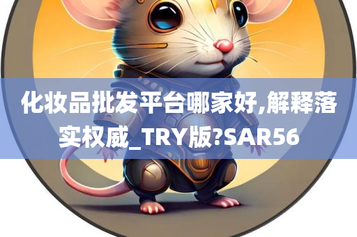 化妆品批发平台哪家好,解释落实权威_TRY版?SAR56