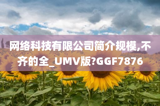 网络科技有限公司简介规模,不齐的全_UMV版?GGF7876