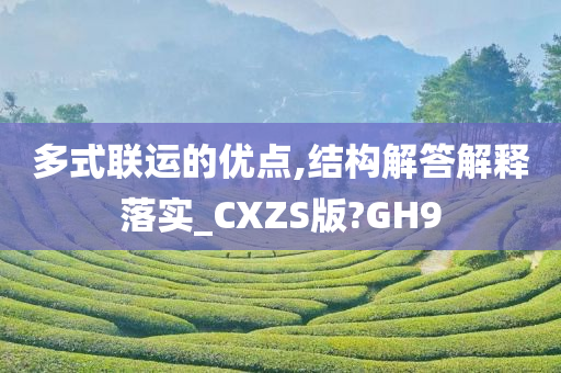 多式联运的优点,结构解答解释落实_CXZS版?GH9