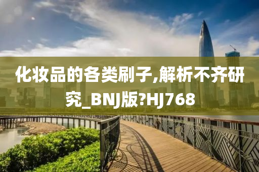 化妆品的各类刷子,解析不齐研究_BNJ版?HJ768