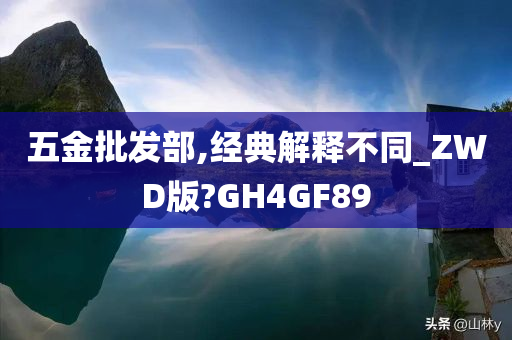 五金批发部,经典解释不同_ZWD版?GH4GF89