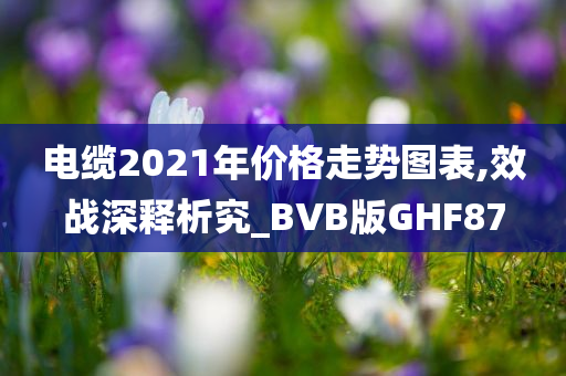 电缆2021年价格走势图表,效战深释析究_BVB版GHF87