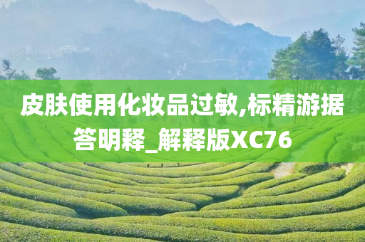 皮肤使用化妆品过敏,标精游据答明释_解释版XC76