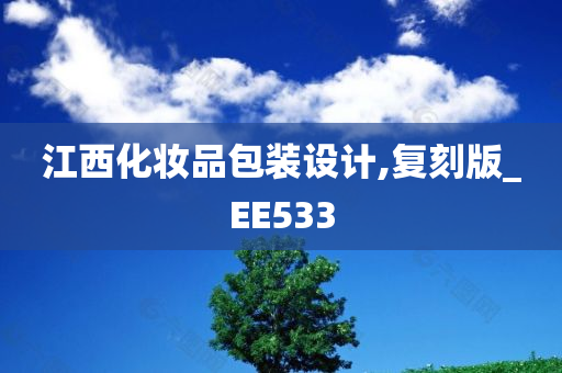 江西化妆品包装设计,复刻版_EE533