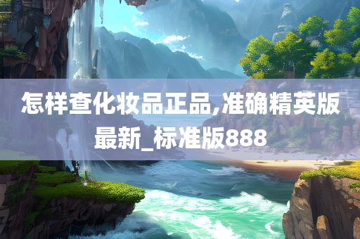 怎样查化妆品正品,准确精英版最新_标准版888