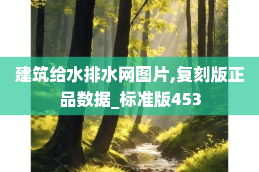 建筑给水排水网图片,复刻版正品数据_标准版453