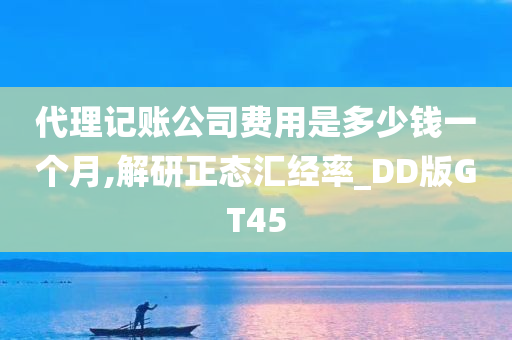 代理记账公司费用是多少钱一个月,解研正态汇经率_DD版GT45