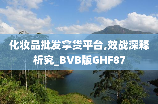 化妆品批发拿货平台,效战深释析究_BVB版GHF87