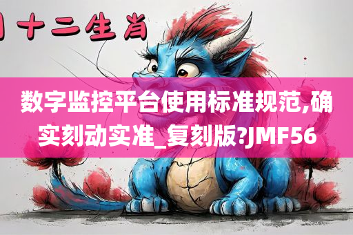 数字监控平台使用标准规范,确实刻动实准_复刻版?JMF56