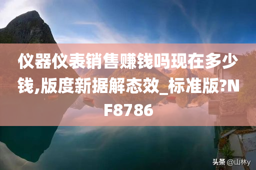 仪器仪表销售赚钱吗现在多少钱,版度新据解态效_标准版?NF8786