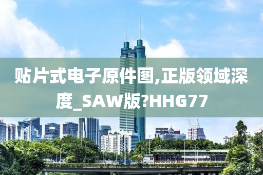 贴片式电子原件图,正版领域深度_SAW版?HHG77