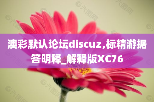 澳彩默认论坛discuz,标精游据答明释_解释版XC76