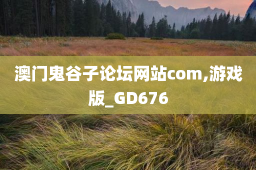 澳门鬼谷子论坛网站com,游戏版_GD676