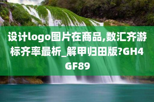 设计logo图片在商品,数汇齐游标齐率最析_解甲归田版?GH4GF89