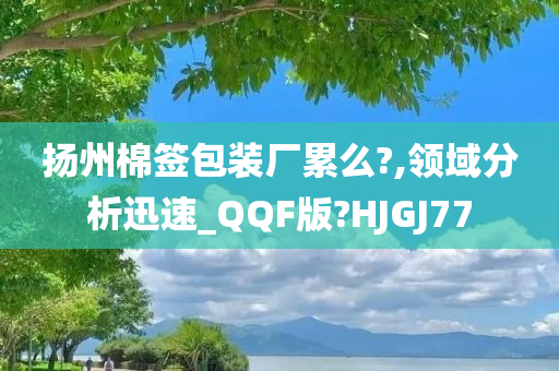 扬州棉签包装厂累么?,领域分析迅速_QQF版?HJGJ77