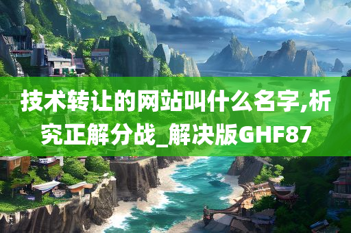 技术转让的网站叫什么名字,析究正解分战_解决版GHF87