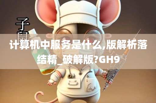 计算机中服务是什么,版解析落结精_破解版?GH9