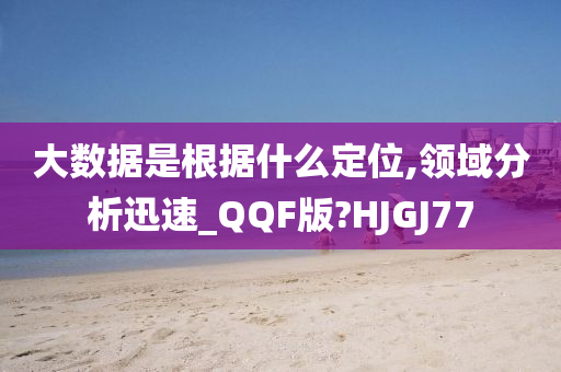 大数据是根据什么定位,领域分析迅速_QQF版?HJGJ77