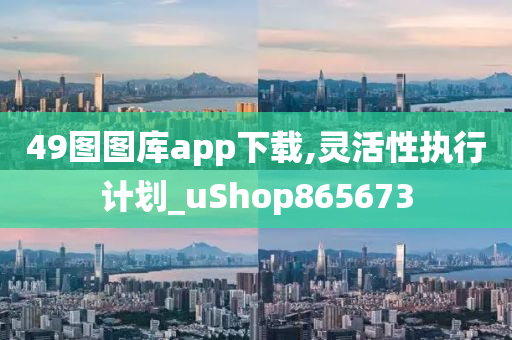 49图图库app下载,灵活性执行计划_uShop865673