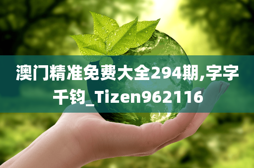 澳门精准免费大全294期,字字千钧_Tizen962116