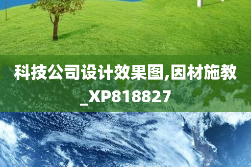 科技公司设计效果图,因材施教_XP818827