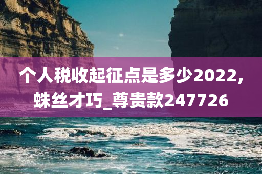 个人税收起征点是多少2022,蛛丝才巧_尊贵款247726