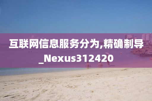 互联网信息服务分为,精确制导_Nexus312420