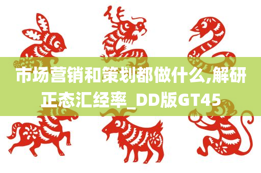 市场营销和策划都做什么,解研正态汇经率_DD版GT45