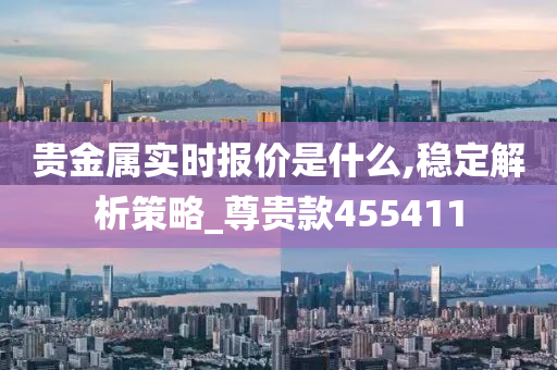 贵金属实时报价是什么,稳定解析策略_尊贵款455411