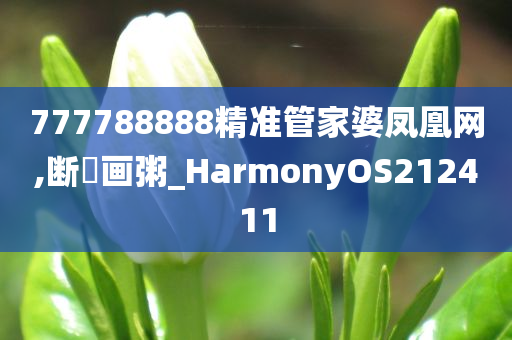 777788888精准管家婆凤凰网,断虀画粥_HarmonyOS212411