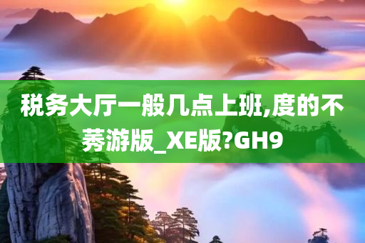 税务大厅一般几点上班,度的不莠游版_XE版?GH9