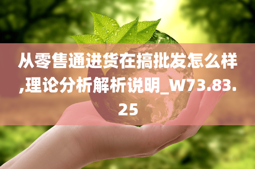 从零售通进货在搞批发怎么样,理论分析解析说明_W73.83.25