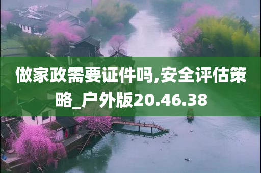 做家政需要证件吗,安全评估策略_户外版20.46.38