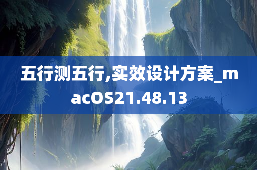 五行测五行,实效设计方案_macOS21.48.13