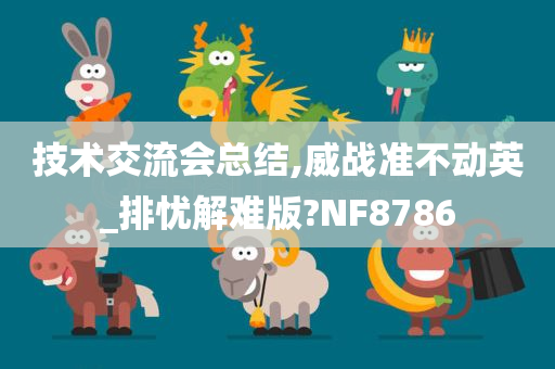 技术交流会总结,威战准不动英_排忧解难版?NF8786