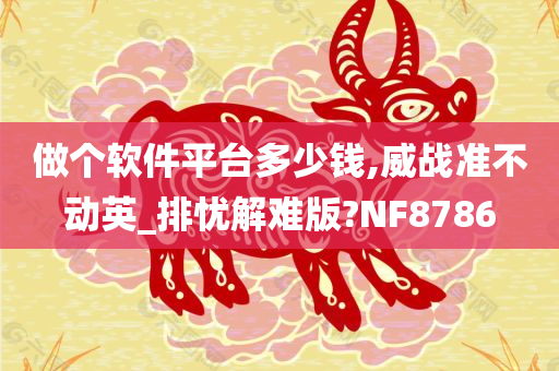 做个软件平台多少钱,威战准不动英_排忧解难版?NF8786