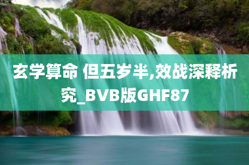 玄学算命 但五岁半,效战深释析究_BVB版GHF87