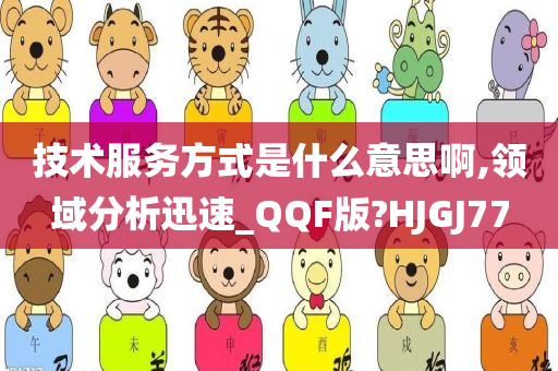 技术服务方式是什么意思啊,领域分析迅速_QQF版?HJGJ77