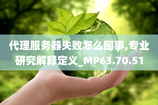 代理服务器失败怎么回事,专业研究解释定义_MP63.70.51