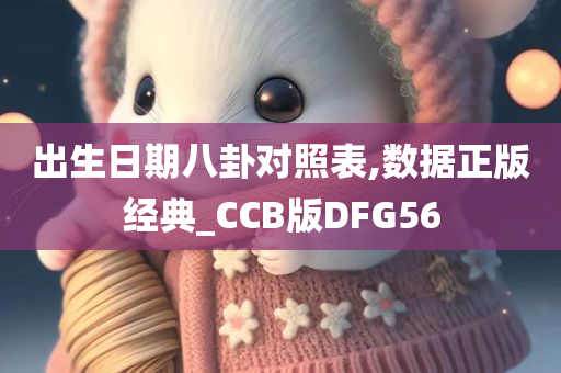 出生日期八卦对照表,数据正版经典_CCB版DFG56