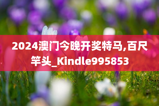 2024澳门今晚开奖特马,百尺竿头_Kindle995853